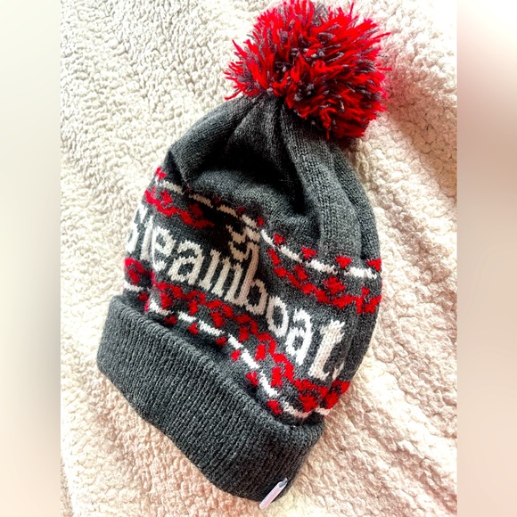 NWOT Vintage COAL Steamboat Springs Hat Pom Beanie Winter Knit Ski  Retro Unisex - Picture 3 of 4